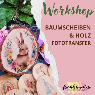 Workshop Fototransfer auf Holz | 18.02.24 14 Uhr - Für Erwachsene und Kinder ab ca. 8 Jahren