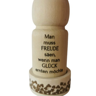 Papiertopfpresse - Man muss Freude säen