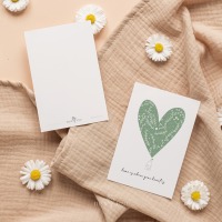 Postkarte Home is where your heart is, A6 2