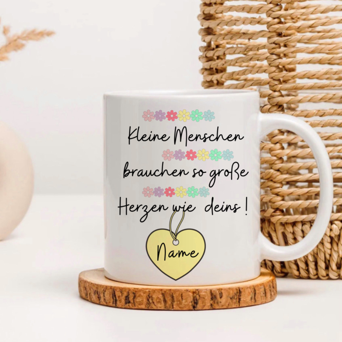 Tasse mit Spruch