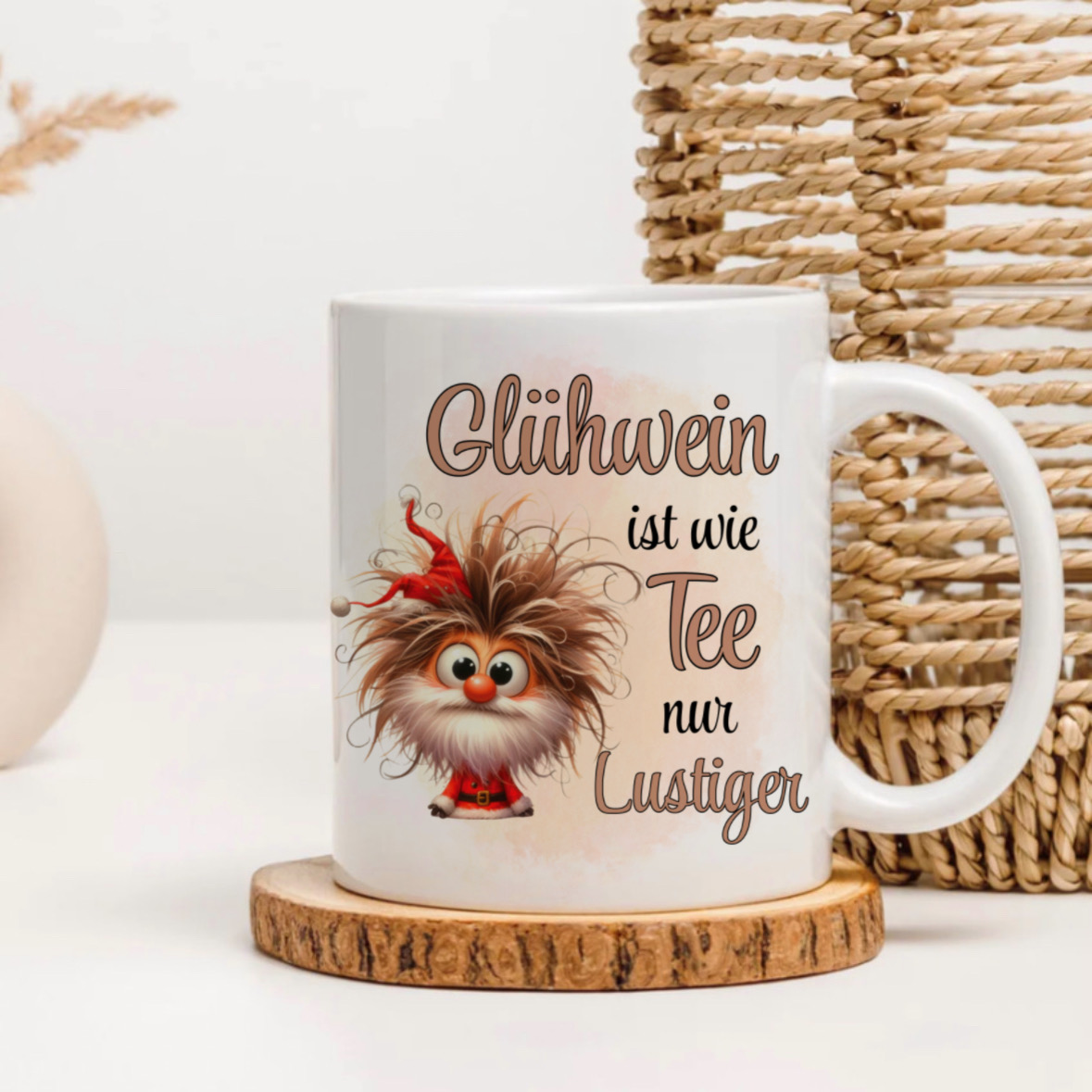 Glühwein ist wie Tee nur Lustiger