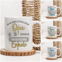 Stolzer Opa eines fantastischen Enkels Tasse