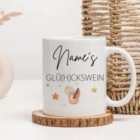 Personalisierte Glü h ckswein Tasse 2