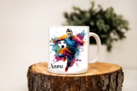 Tasse Fußball mit Name