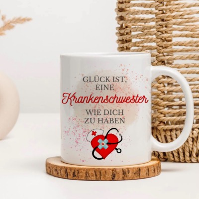 Tasse Krankenschwester Herz