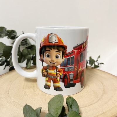 Tasse Kids Feuerwehr Freunde