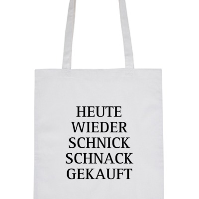 Einkaufstasche Schnick Schnack - Shopping Bag