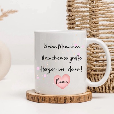 Tasse mit Spruch - Personalisierbar mit Name