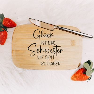 Frühstücksbrett SCHWESTER