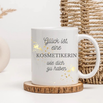 Tasse Kosmetikerin