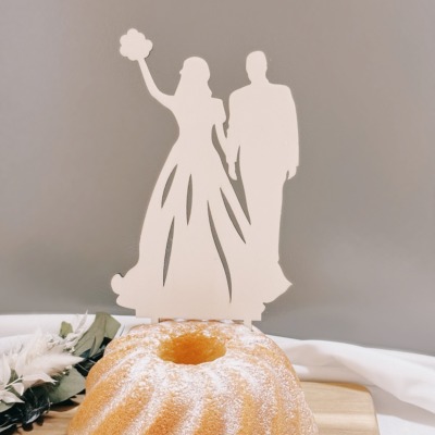 Cake Topper Brautpaar