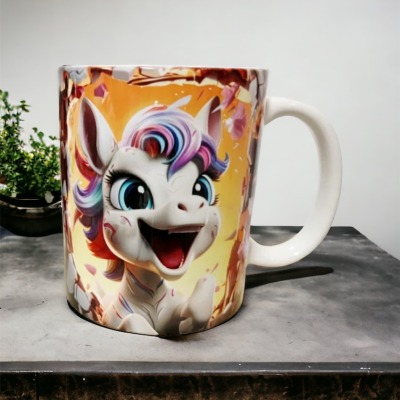 Tasse 3D Einhorn