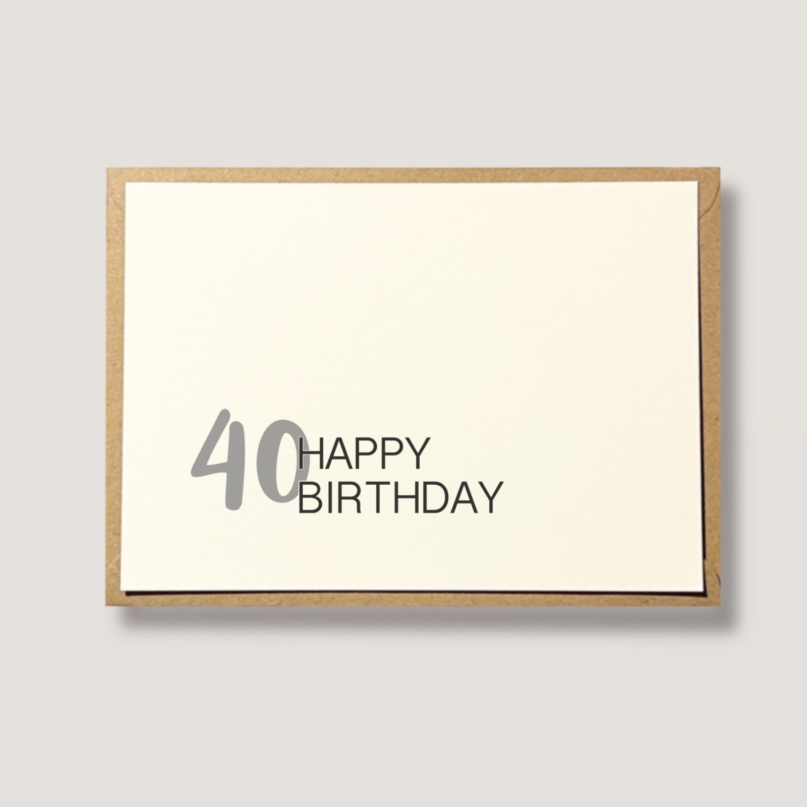Geburtstagskarte ... Happy Birthday - Karte zum Geburtstag mit personalisierbarer Geburtstagszahl,