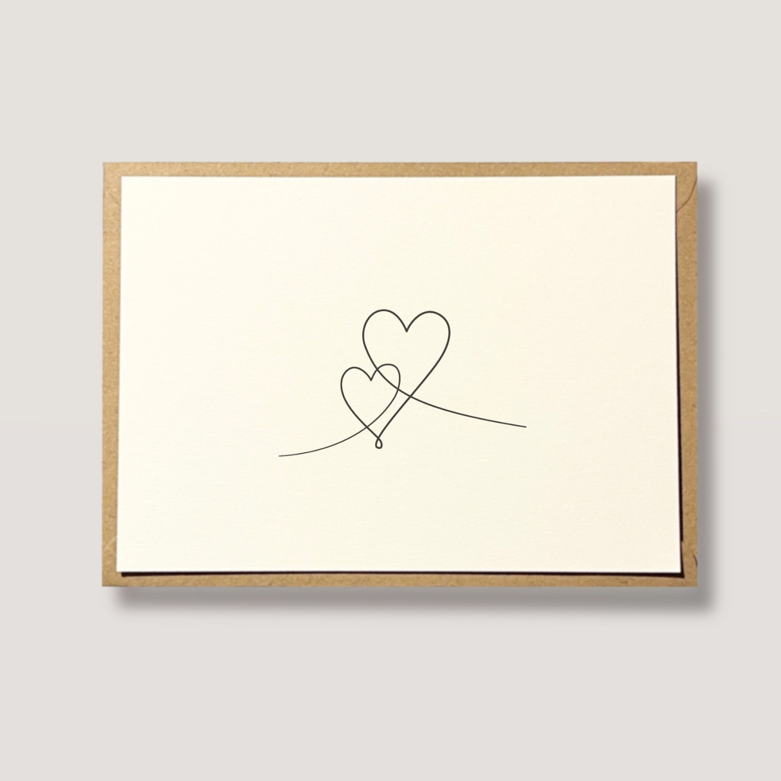 Karte Liebe&amp;Herz - Hochzeitskarte - Glückwunschkarte zur Hochzeit, Karte zum Jahrestag, für
