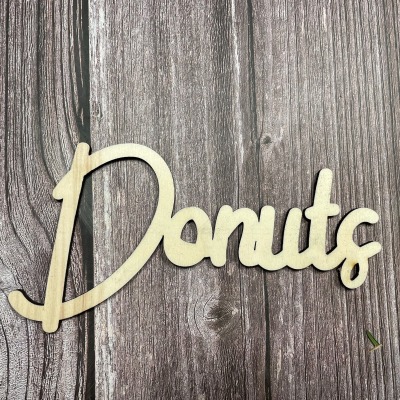 Donuts Schriftzug/ Candy Bar Hochzeit / Süßigkeitenbar Hochzeit Donut Wand Donut Ständer Schriftz