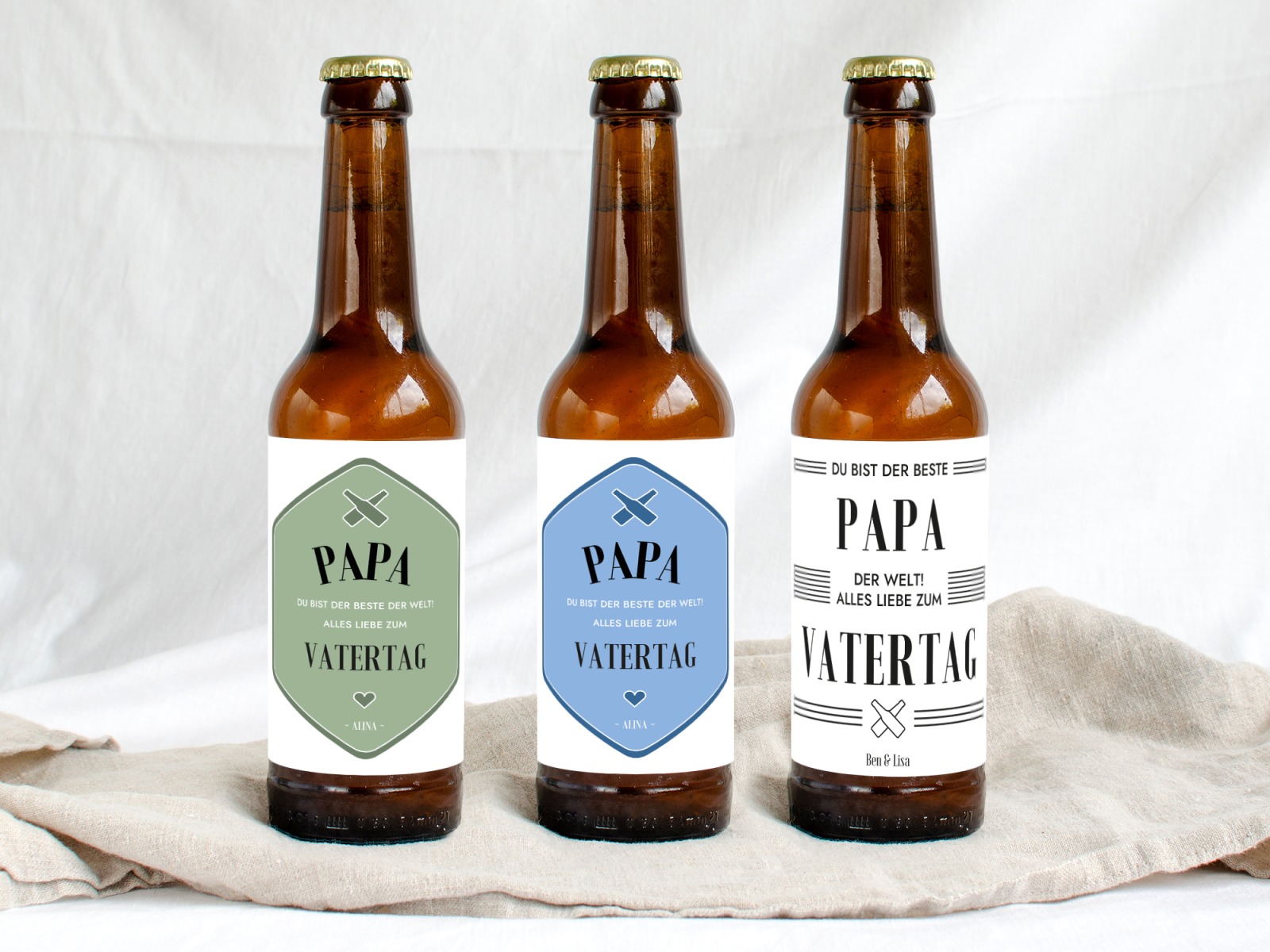 VATERTAG Bier Etikett | Vatertagsgeschenk 2