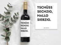 70 Geburtstag Geschenk | Flaschenetikett Wein Flaschen Etikett