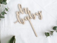 Oh BABY Cake Topper 2