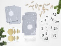 RUBBEL Adventskalender im Nordic Stil, Bastelset 97 Teile 3