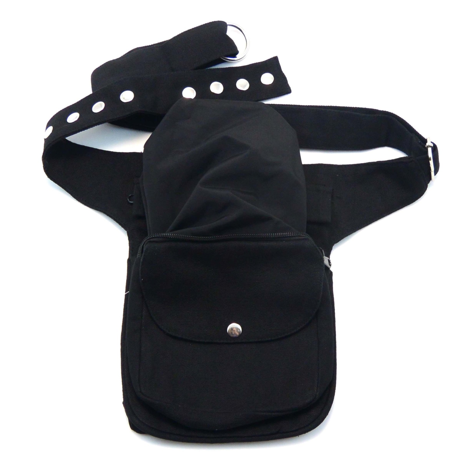 Sidebag, Hüfttasche, Gassitasche Leder 2