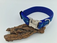 Hundehalsband Lava blau 3