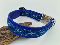 Hundehalsband Lava blau 2