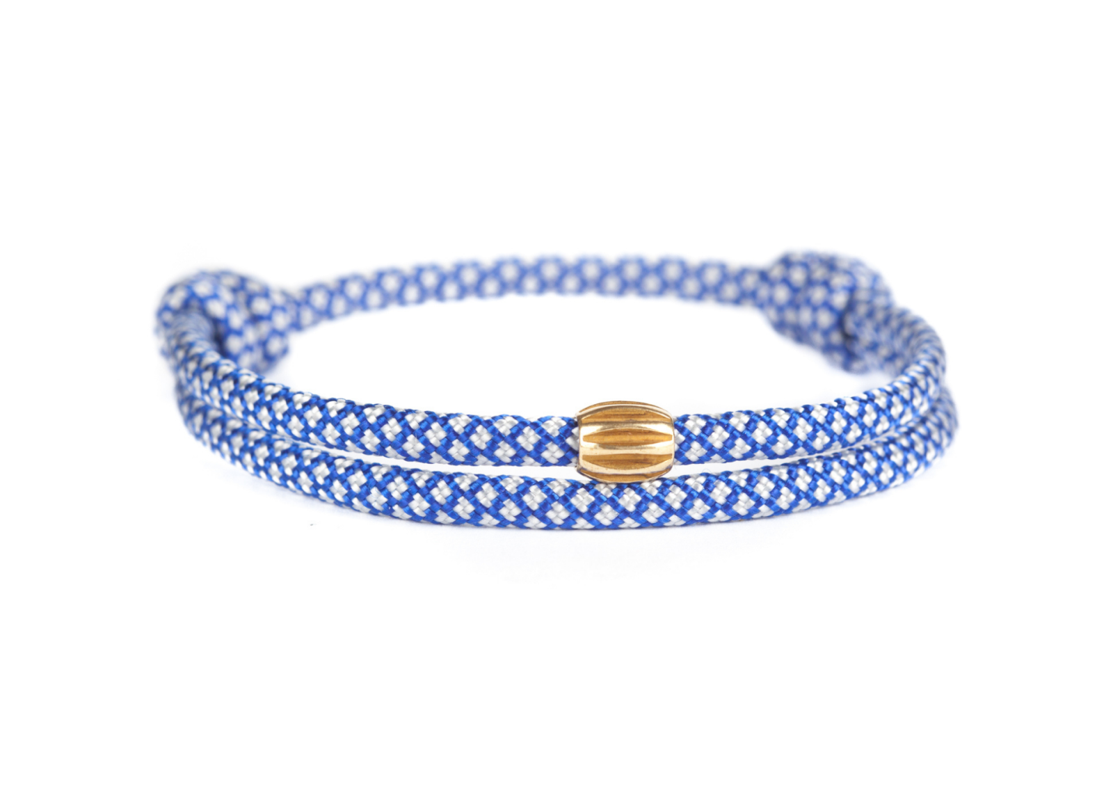 RICLEEVE BOHO surfer anklet BLUE WHITE