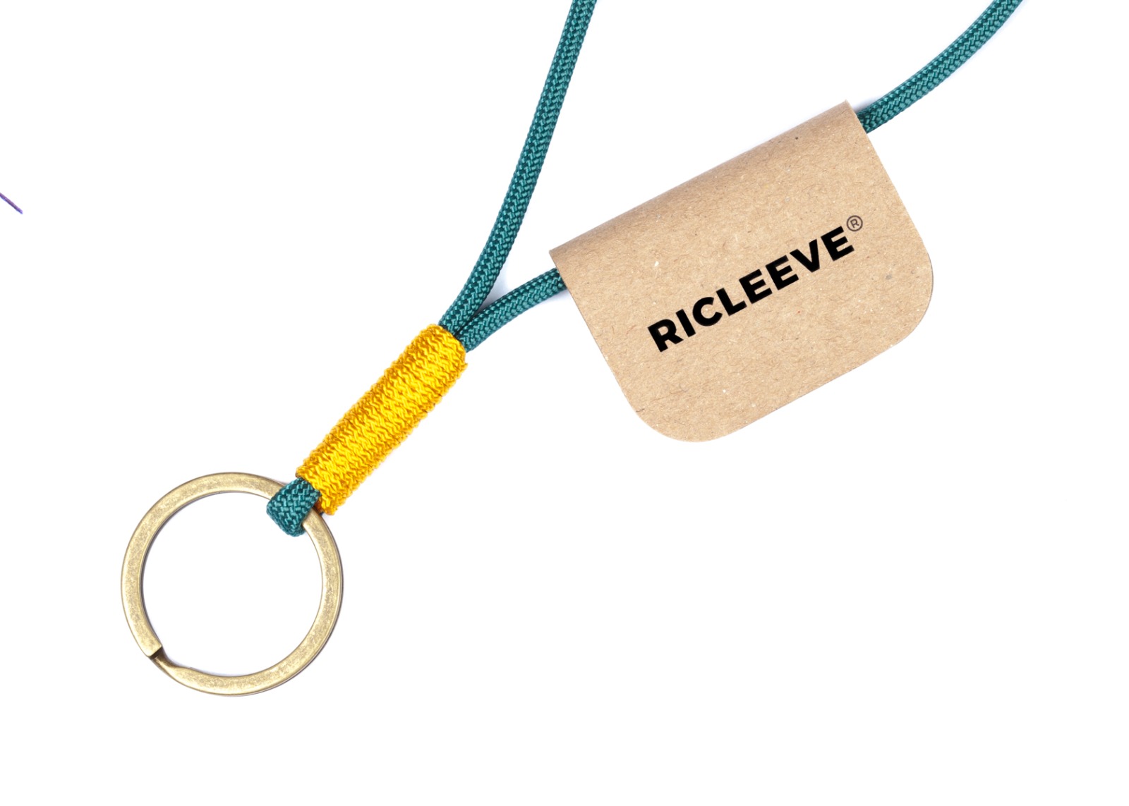 RICLEEVE Keychain PETROL 4