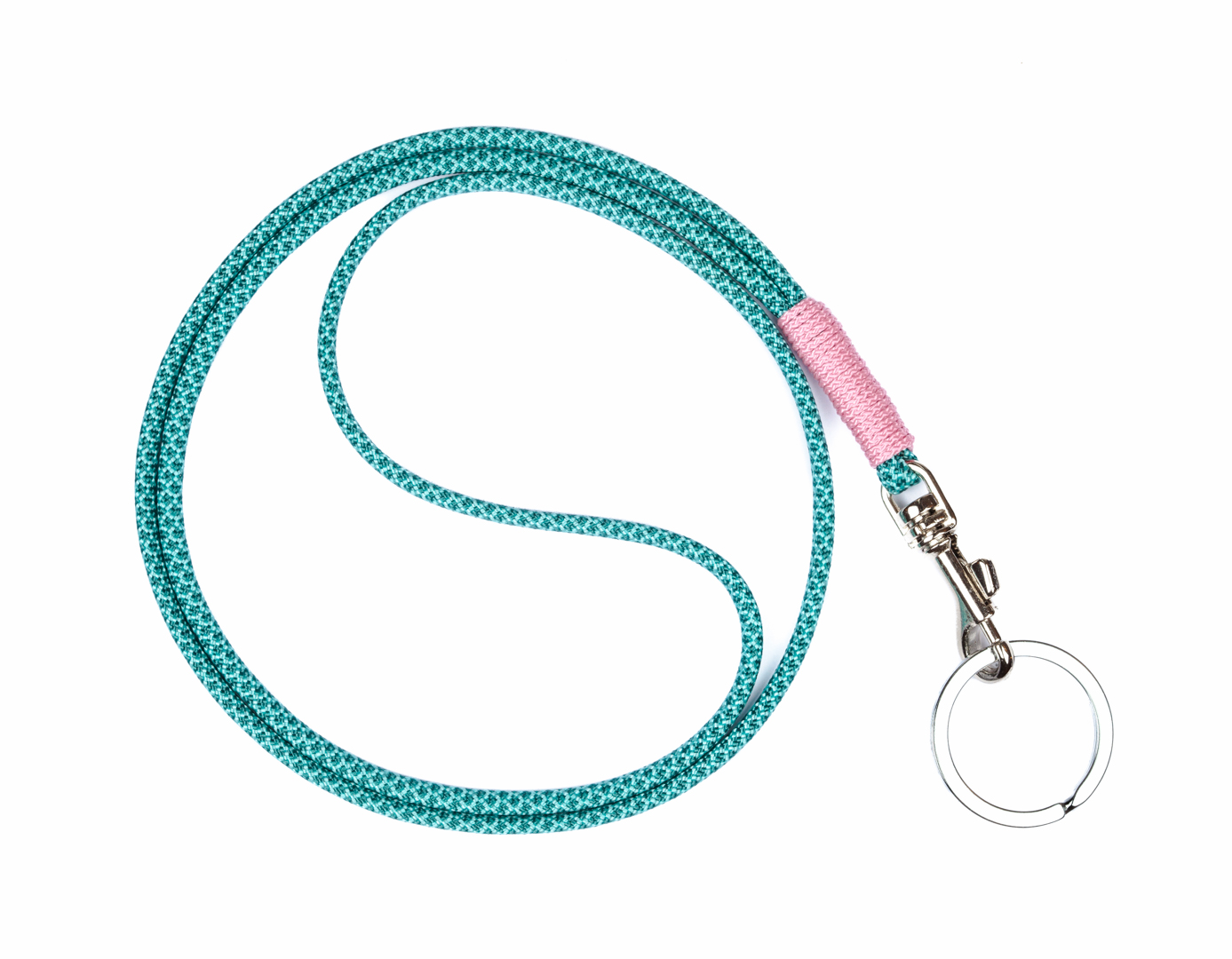 RICLEEVE Lanyard long with carabiner TURQUOISE