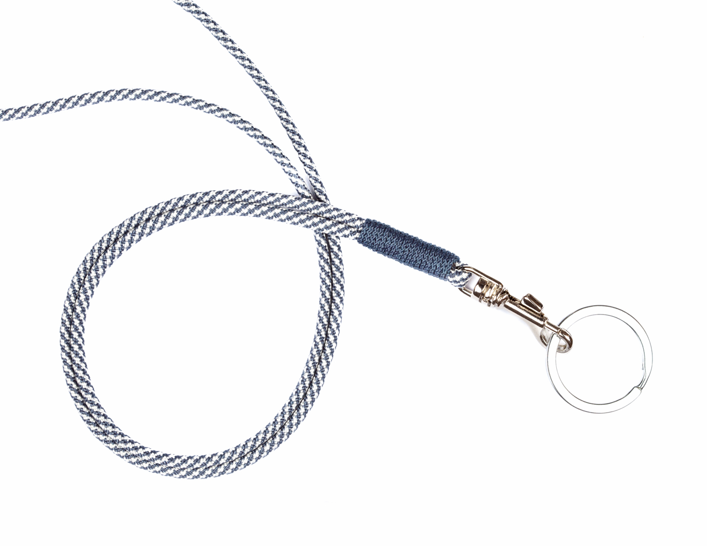 RICLEEVE Lanyard long with carabiner GRAY 3