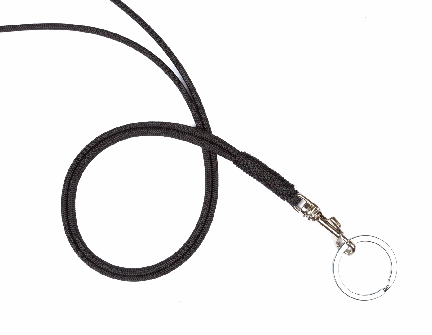 RICLEEVE Lanyard long with carabiner BLACK 3