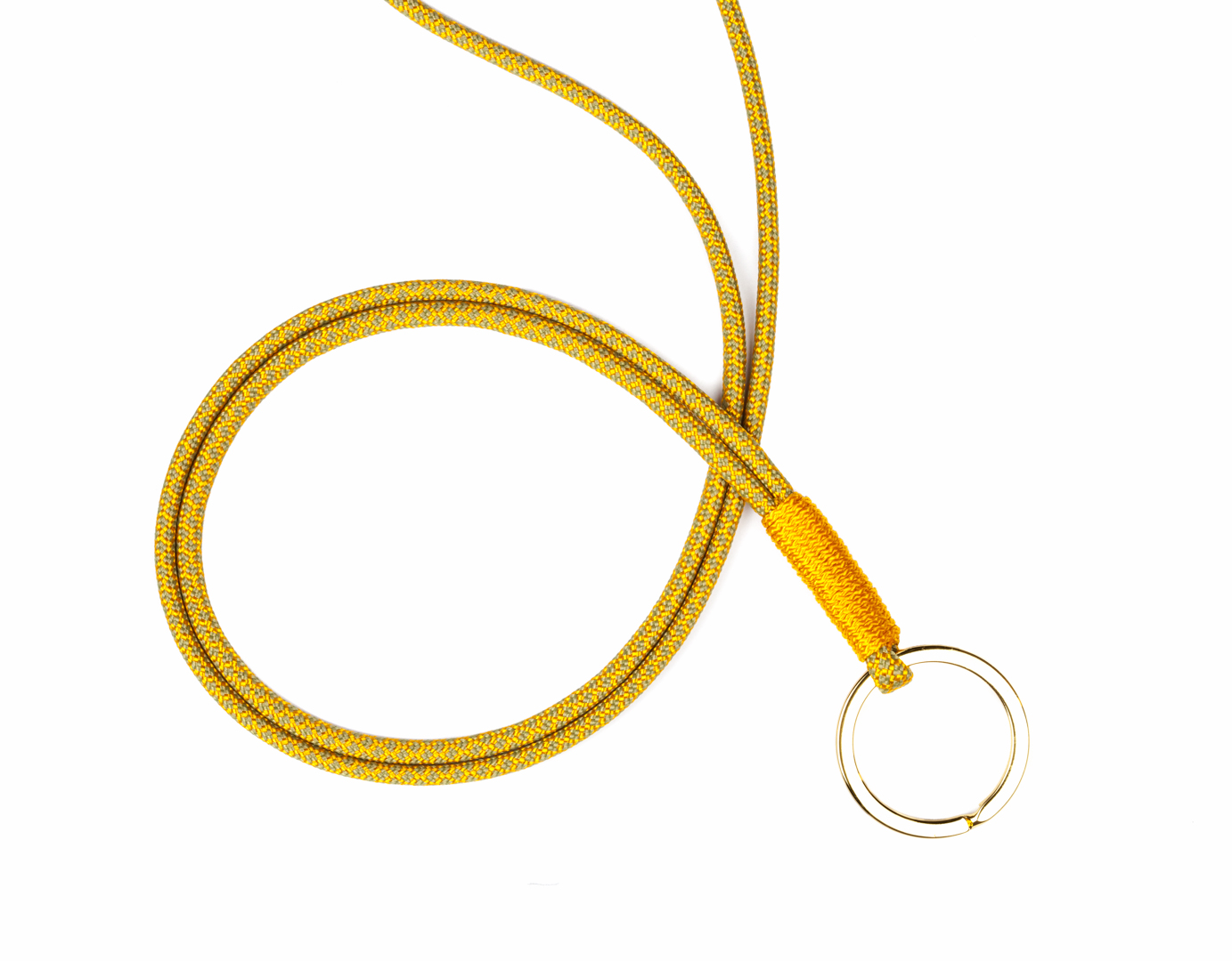 RICLEEVE Lanyard long YELLOW OLIVE 4