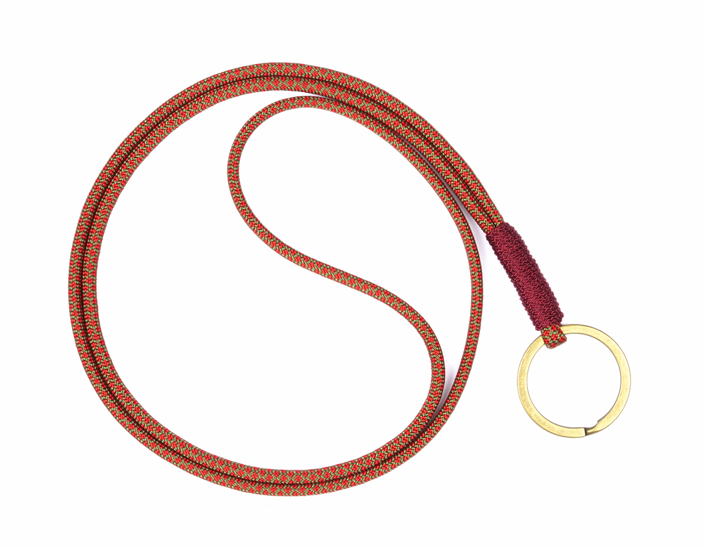 RICLEEVE Lanyard long RED OLIVE