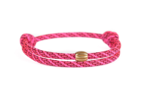 RICLEEVE BOHO surfer anklet PINK BURGUNDY