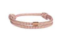 RICLEEVE BOHO surfer anklet BROWN PINK