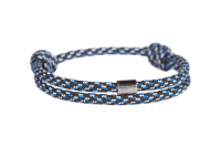 RICLEEVE BOHO surfer anklet BLUE BLACK WHITE