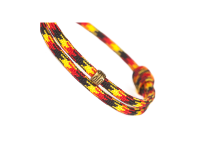 RICLEEVE BOHO surfer anklet BLACK RED YELLOW 2