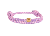 RICLEEVE BOHO surfer anklet PINK PURPLE