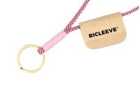 RICLEEVE Keychain BURGUNDY PINK 4