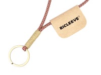 RICLEEVE Keychain BURGUNDY SAND 4