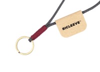 RICLEEVE Keychain BLACK GRAY 4