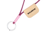 RICLEEVE Keychain PINK BURGUNDY 4