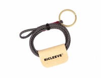 RICLEEVE Lanyard long BLACK GRAY 5