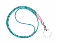 RICLEEVE Lanyard long with carabiner TURQUOISE