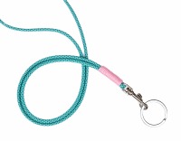 RICLEEVE Lanyard long with carabiner TURQUOISE 3