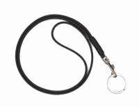 RICLEEVE Lanyard long with carabiner BLACK