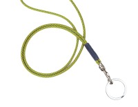 RICLEEVE Lanyard long with carabiner YELLOW TURQUOISE 3