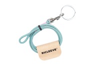 RICLEEVE Schlüsselband lang mit Karabiner TÜRKIS SAND 4