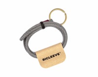 RICLEEVE Lanyard long BLACK WHITE 5