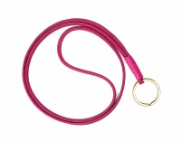 RICLEEVE Lanyard long BURGUNDY PINK